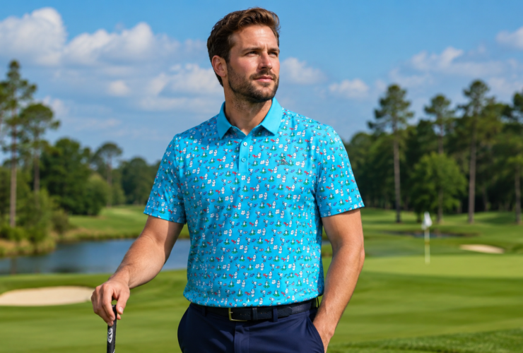 Original Penguin Martini Print Golf Polo Shirt Review